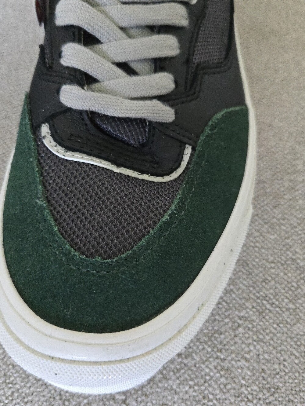 Vans Half Cab Men 8.5 Devil On The Detail Edition Heavy Duty Green Black 0826 - Picture 5 of 9